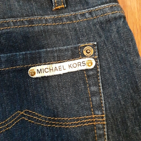 Michael Kors boot cut blue jeans size 8 - Picture 4 of 5